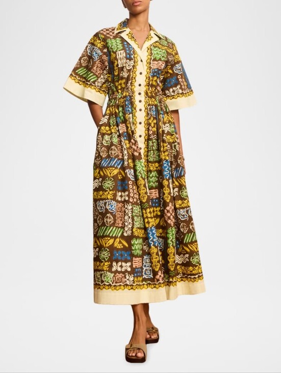 Alemais Dresses & Skirts - ALEMAIS Minnie Cotton Midi Shirtdress